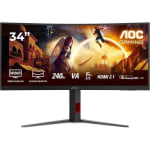AOC CU34G4Z 34" Fast VA UltraWide QHD 240Hz HDR400 Adaptive Sync Curvo por 269.99€