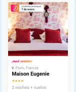 París 3 días Hotel + Vuelos desde 196€.