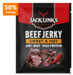 Jack Link's Beef jerky sweet & hot voor €1,84 bij de AH