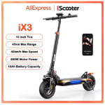 Iscooter Ix3 800W off-road elektrische scooter voor €318,66 dmv code bij Aliexpress