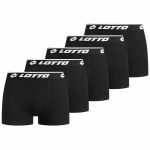 Lotto Retro Hombre Calzoncillos bóxer Pack de 5 negro o gris por 11.99€