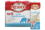 Président Leche Semidesnatada Bienestar Animal Pack 6 x 1L por 5,76€