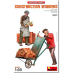 MiniArt 38097 Figuras trabajadores construcción escala 1:35 + accesorios por 6.99€