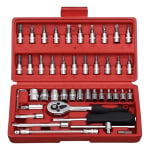 Juego De Herramientas Mecánicas Dados Llaves Acero 46 Pcs por $19.980 en Líder Chile