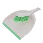 White & Green Dustpan & Brush Set – £1.80 with Free Click & Collect