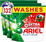 Ariel Platinum Extra Stain Removal Washing Pods 132 Pack for £27.11