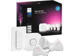PHILIPS HUE White and Color Ambiance GU10 - Dimmer - Hue Bridge Starterkit voor €129