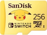 Tarjeta micro SDXC SanDisk Licencia Nintendo, Pokemon Pikachu, 256GB por 26,85€