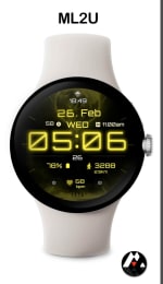 ML2U 199 Watch Face voor Android gratis