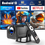 Proyector HY320 NTV Android 13 Smart Oficial TV Apps 1080P Nativa por 56,99€