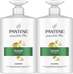 Pantene Pro-V Suave Y Liso Champú 2X1000ml Dispensador por 14.99€