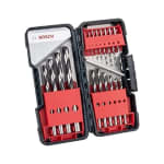 Juego de brocas HSS PointTeQ 18pcs ToughBox Set BOSCH por 12.19€