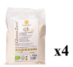 4 x Gluten Zero Harina de Arroz Integral Ecológica sin Gluten 500g por 3.96€