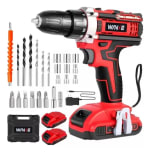 Kit Taladro Rotomartillo WANSE 200W por $289 | Ahorro Mercado Libre