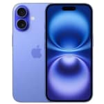Móvil Apple iPhone 16 128 GB Azul Ultramar por 599€