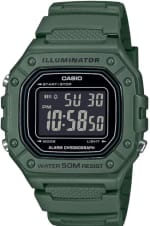 Casio Reloj Digital Hombre de Cuarzo con Correa en Resina W-218H-3BVCF por 34.97€