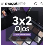 3×2 en sección de Ojos en Maquillalia.