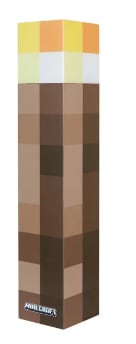 Lampe de table ou torche à LED Minecraft RGB à 13,99€