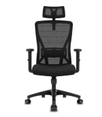 Durrafy Silla de oficina ergonómica Negro por 52,31€