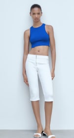 Top crop punto azul por 1.99€
