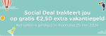 €2,50 korting bij Social Deal