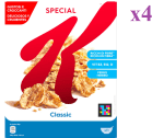 4 x Cereales Kellogg's Special K 335 Grs por 5.47€