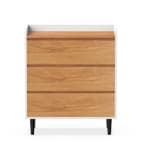 Commode en bois avec des tiroirs (Série CD) à 169,99€