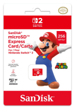 SanDisk microSD Express Card 256GB for Switch 2 £43.55 with PLAYTIME Code