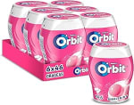 6 x 46 Chicles de Orbit Bote de Chicles Sin Azúcar Bubblemint por 9.5€