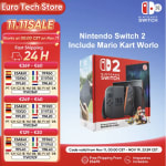 Nintendo Switch 2 + Mario Kart Wold voor 394 euro