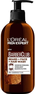 L’Oréal Paris Men Expert Barber Club Wash 200ml voor €4,10 bij Amazon