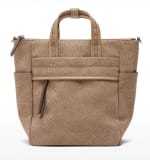 Mochila de tejido con bandolera por 12.99€.