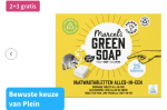 2+3 gratis op Marcel's Green Soap bij Plein