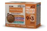 Nature's Variety bocaditos en salsa comida húmeda gatos cajita multisabor 12x85g