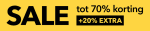 20% extra korting op de sale tot 70% bij Scapino