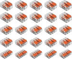 Wago 2 Port (10) 3 Port (10) 5 Port (5) 221 Splicing Connector, Lever All Wire 12-24