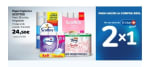 2×1 Papel higiénico, de cocina y más en Carrefour.