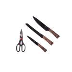 Cloen, Juego de Cuchillos Leo, Juego de Cuchillos, Set de 4 Piezas por 3.99€