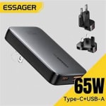 Essager 65W GaN Travel Charger £3.20 Welcome Deal on AliExpress