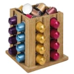 Support à capsules en bois à 1,77€