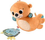 Fisher-Price Nutria 2 en 1, Peluche balancea y tintinea con libro blandito por 15€