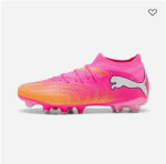 Chaussures de football Puma moulées homme Future 9 Match FG/AG Rose à 66,49€