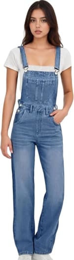 Overol Mujer Mezclilla Vintage Holgado por $630 | Oferta Amazon