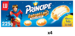 4 Paquetes de Galletas de chocolate blanco Estrellas Príncipe 225 g.