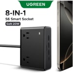 UGREEN regleta multicontacto 8 en 1 por $293 en AliExpress