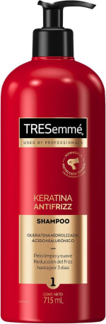 Shampoo TRESemmé Keratina Antifrizz por $63 | Amazon