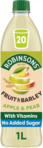 Robinsons Fruit & Barley Squash 4 for £3.75 Amazon Deal