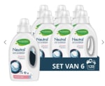 Neutral kleur vloeibaar wasmiddel Parfumvrij (6 x 20 wasbeurten) voor €24,87