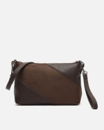 Bolso bandolera pequeño efecto ante por 12€