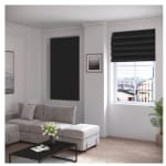 Store occultant avec ventouses, sans perçage, rideau avec bande agrippante à 30,99€